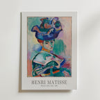 Henri Matisse Woman with a Hat 1905 Poster – med passepartout