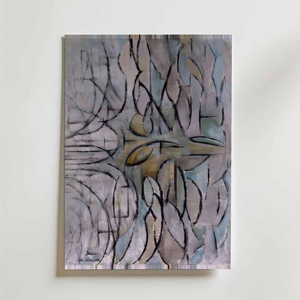 Piet Mondrian Blossoming Apple Tree 1912 Poster – canvas utan passepartout