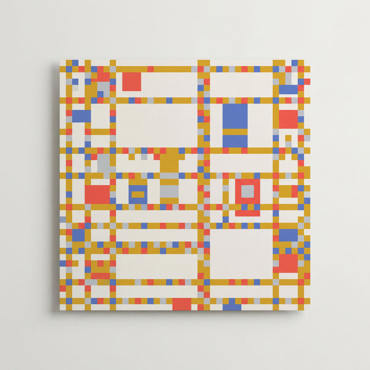 Piet Mondrian City Boogie Poster – produktbild