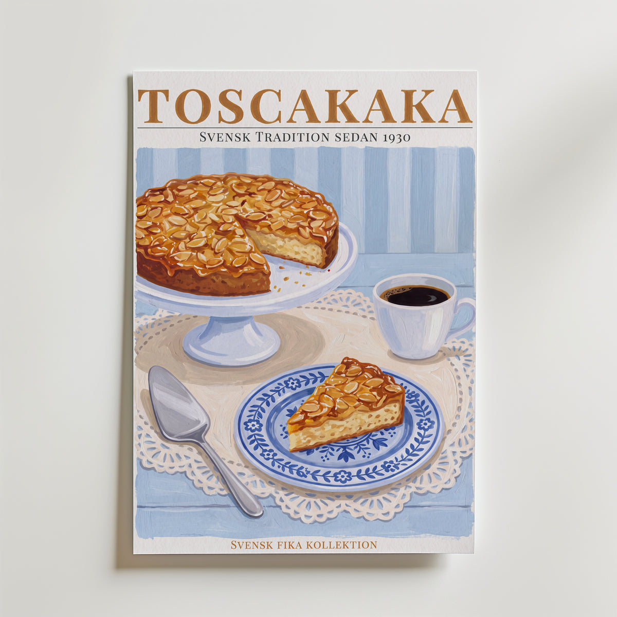 Toscakaka Poster – produktbild