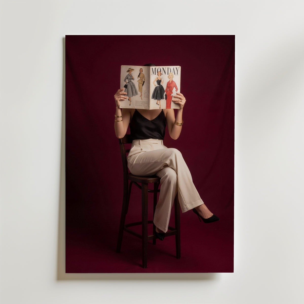 Behind the Pages Poster – utan passepartout