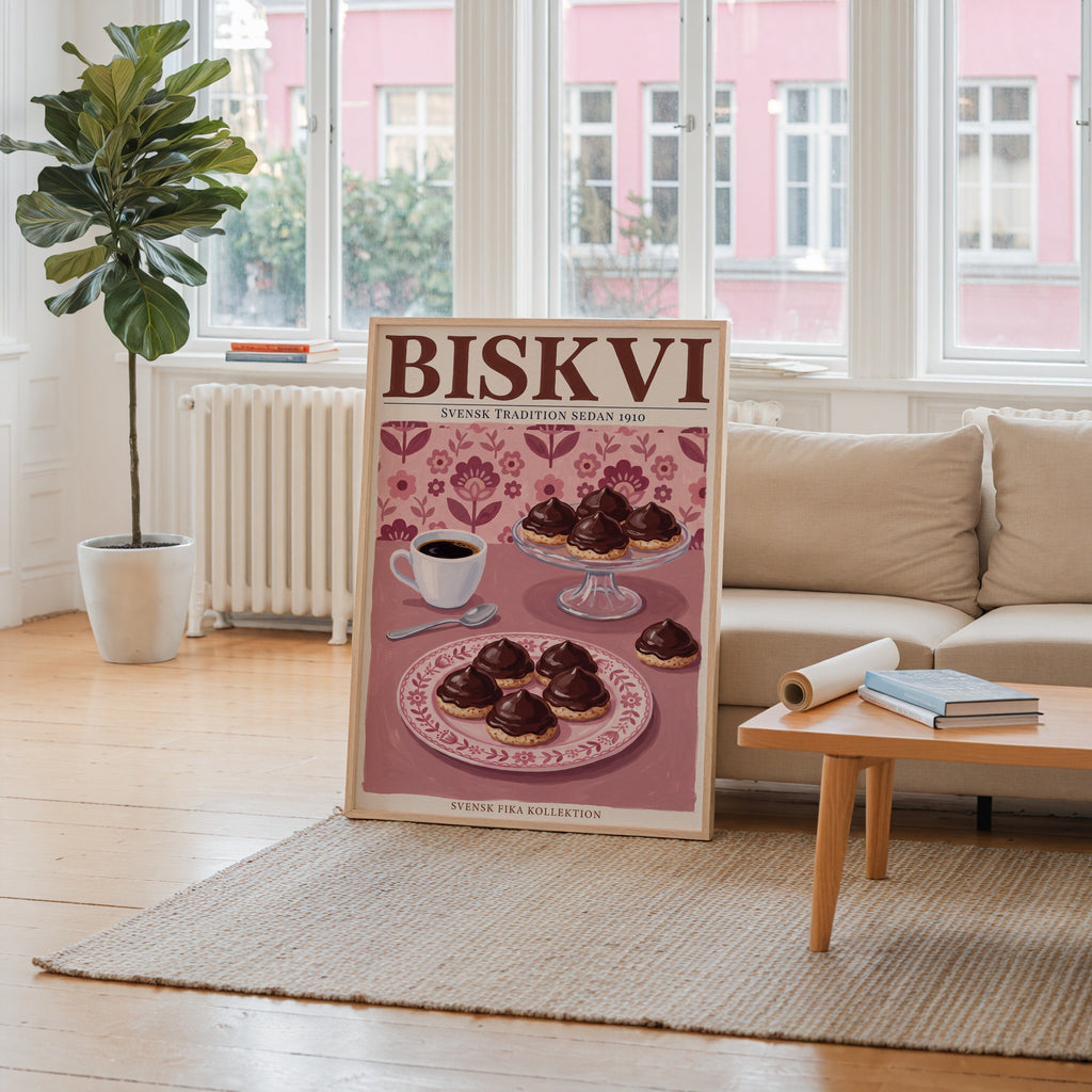 Biskvi Poster – i rum 1