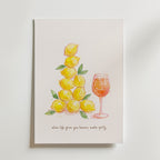 Make Spritz Poster – canvas utan passepartout