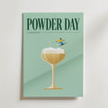 Powder Day Champagne Poster – utan passepartout