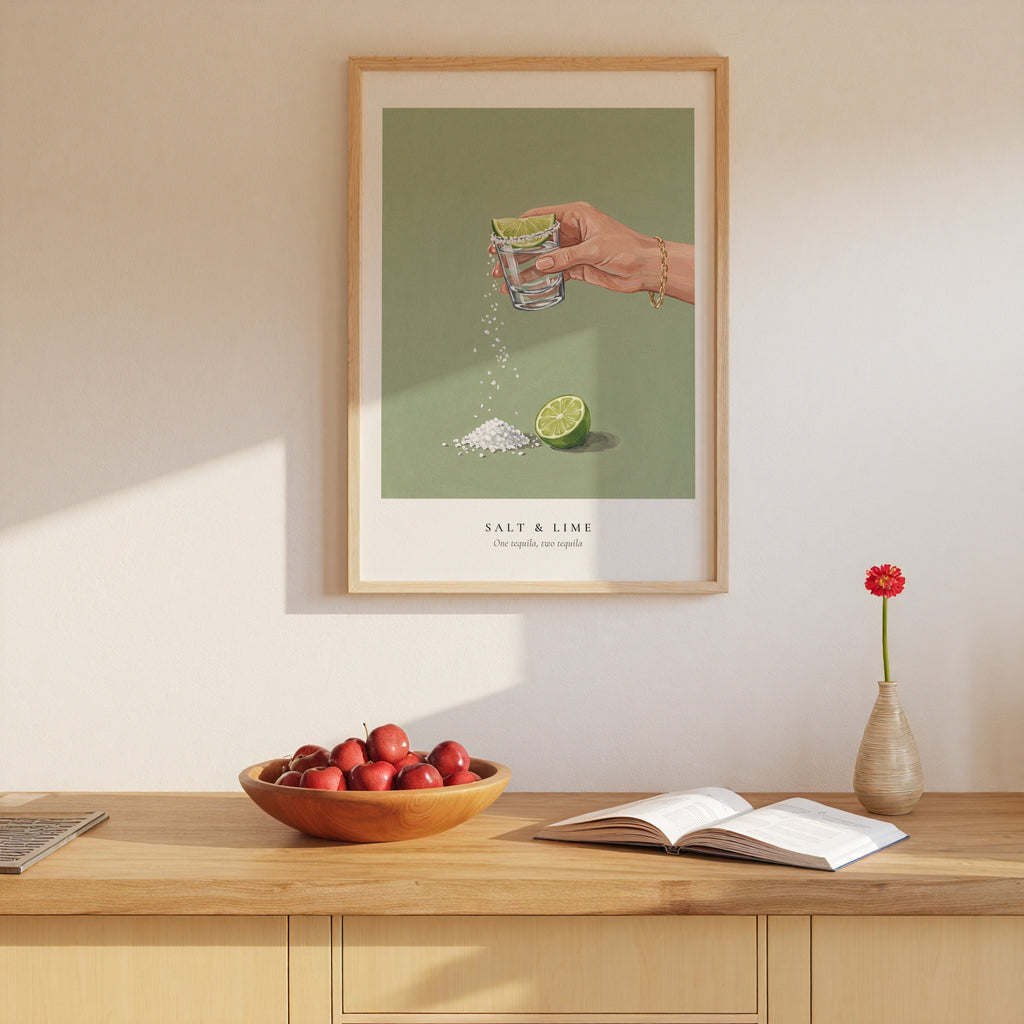 Salted Lime Ritual Poster – i rum 1