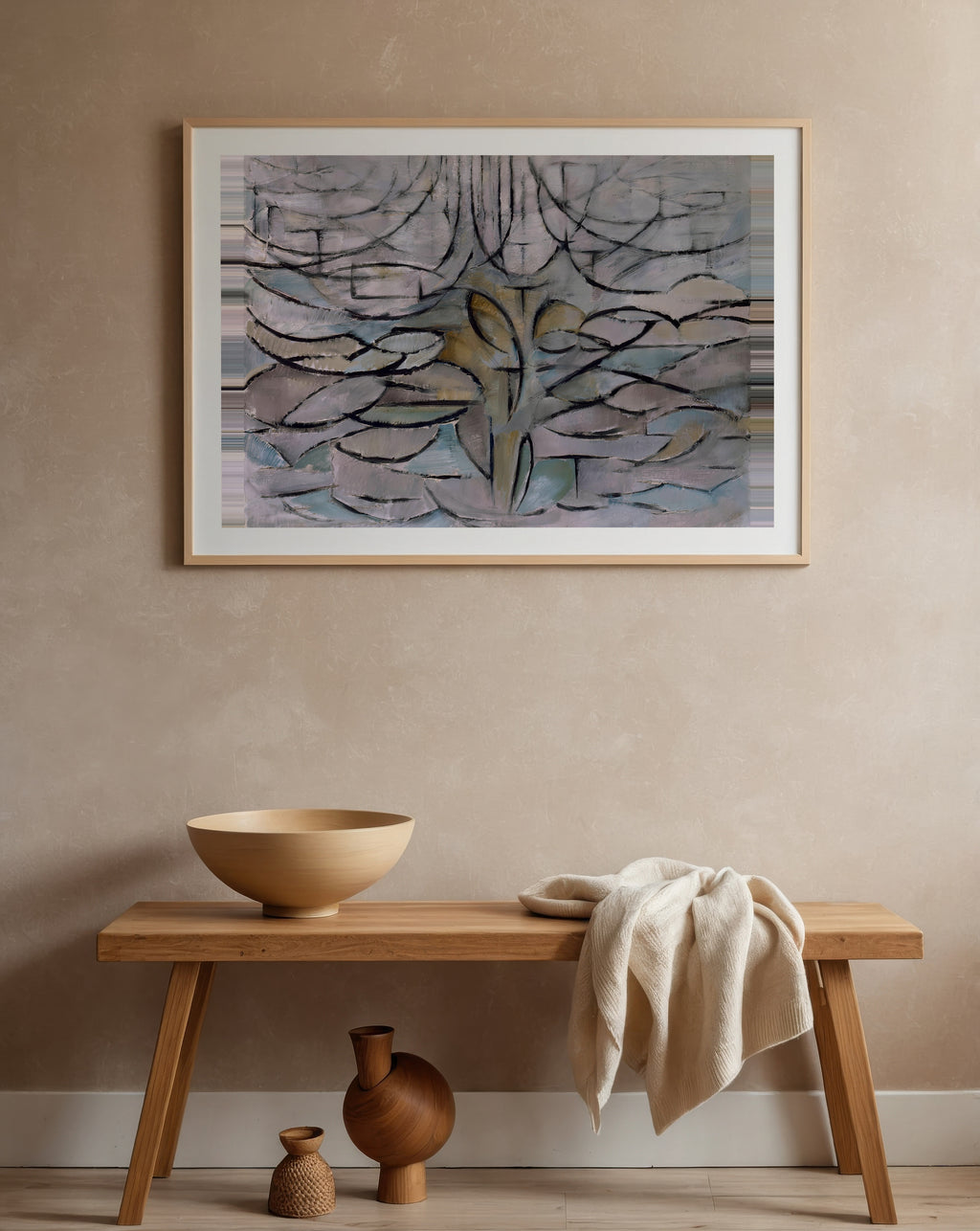 Piet Mondrian Blossoming Apple Tree 1912 Poster – i rum 3