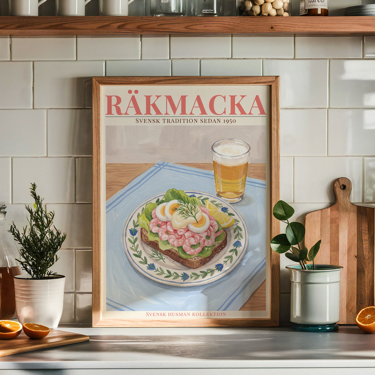 Räkmacka Poster – i rum 2
