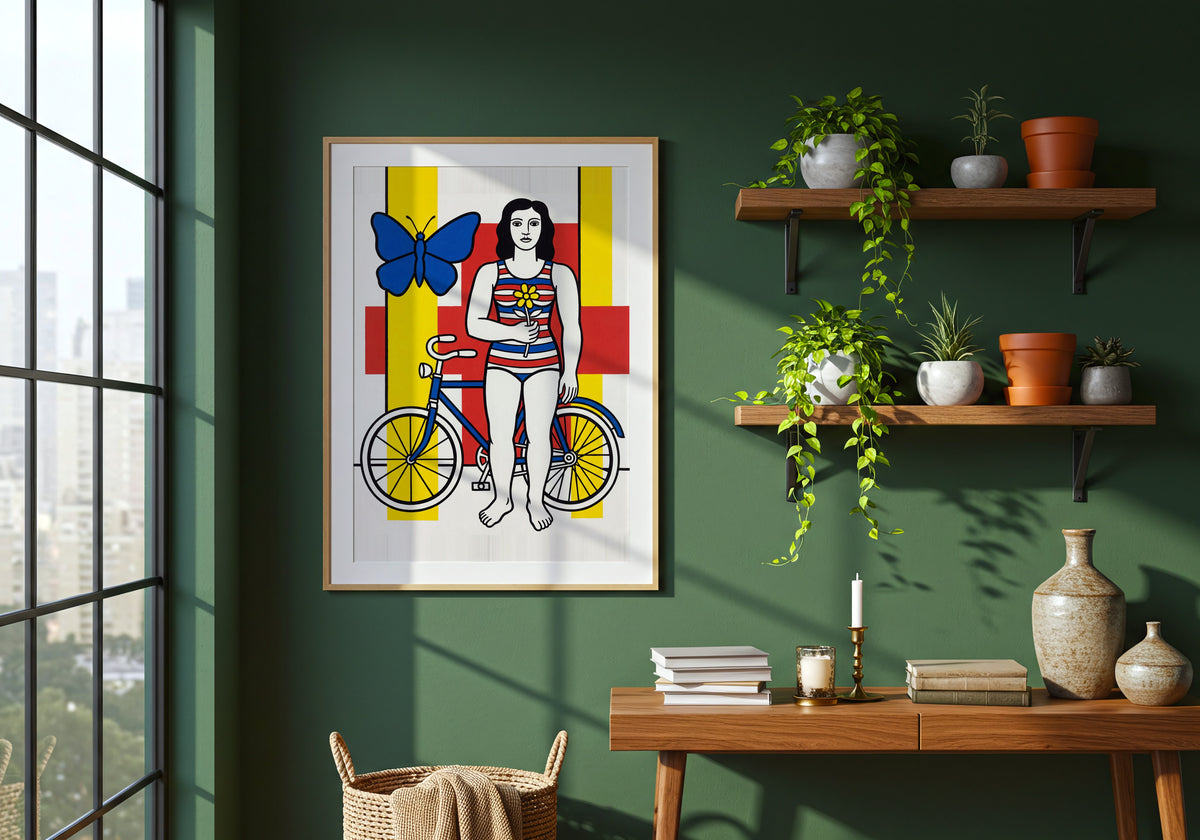 Fernand Leger The Big Julie 1945 Poster – i rum 2