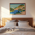 Katsushika Hokusai Lake Hakone in Sagami Province 1831 Poster – i rum 3