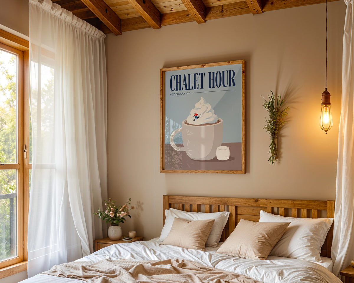 Whipped Cocoa Slope Poster – i rum 2