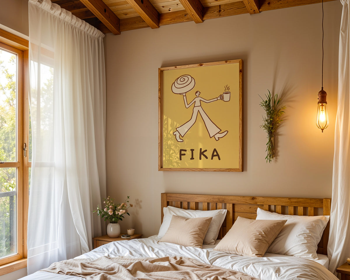 Fika Poster – i rum 3