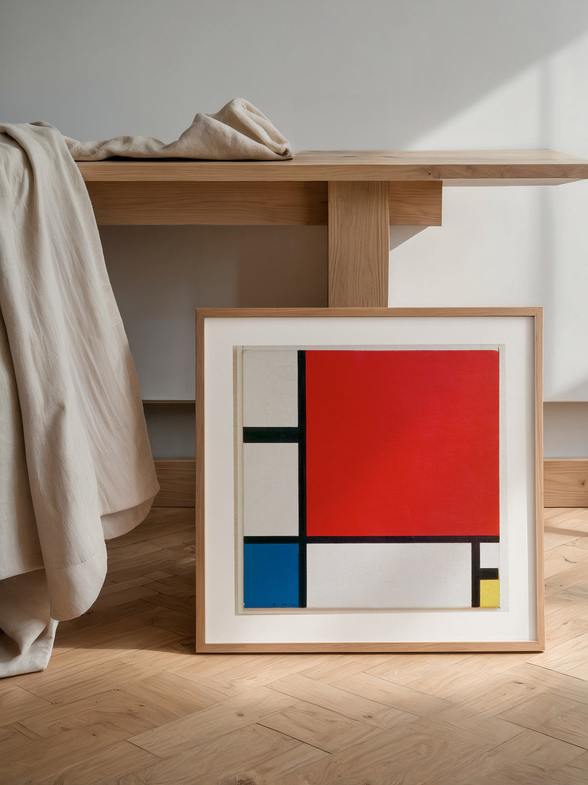 Piet Mondrian Composition II in Red Blue and Yellow 1930 Poster – i rum 1