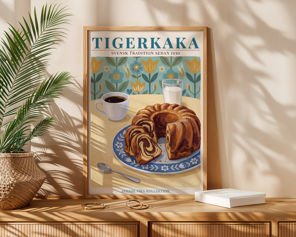 Tigerkaka Poster – i rum 4