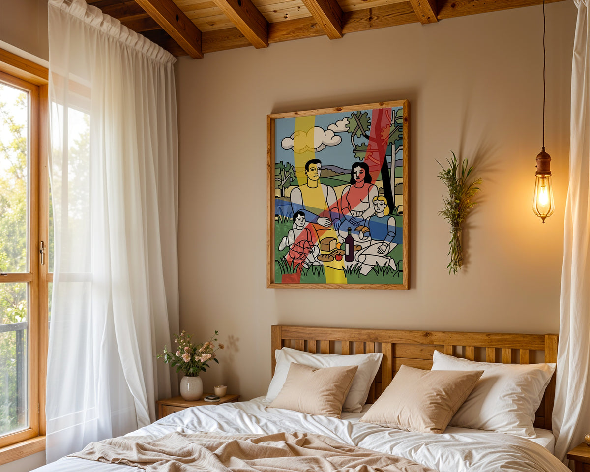 Fernand Leger Country Picnic Poster – i rum 4