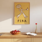 Fika Poster – i rum 4