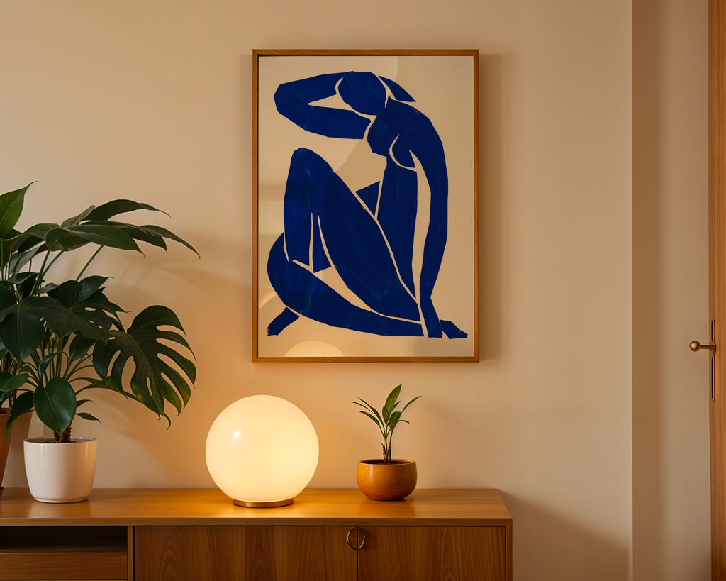 Henri Matisse Blue Nude II 1952 Poster – i rum 4