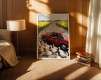Rapeseed Rush Hour Poster – i rum 4