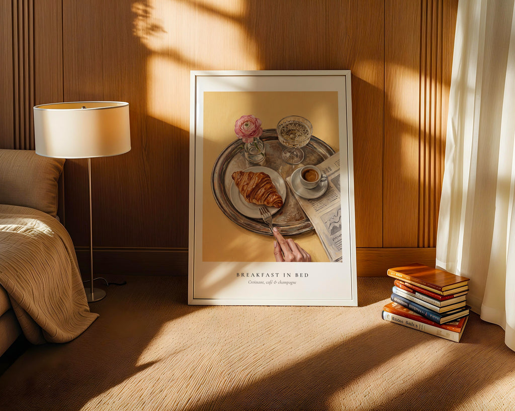 Silver Tray Morning Poster – i rum 4