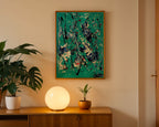 Sonia Tondkar Turkos Rytm Poster – i rum 5