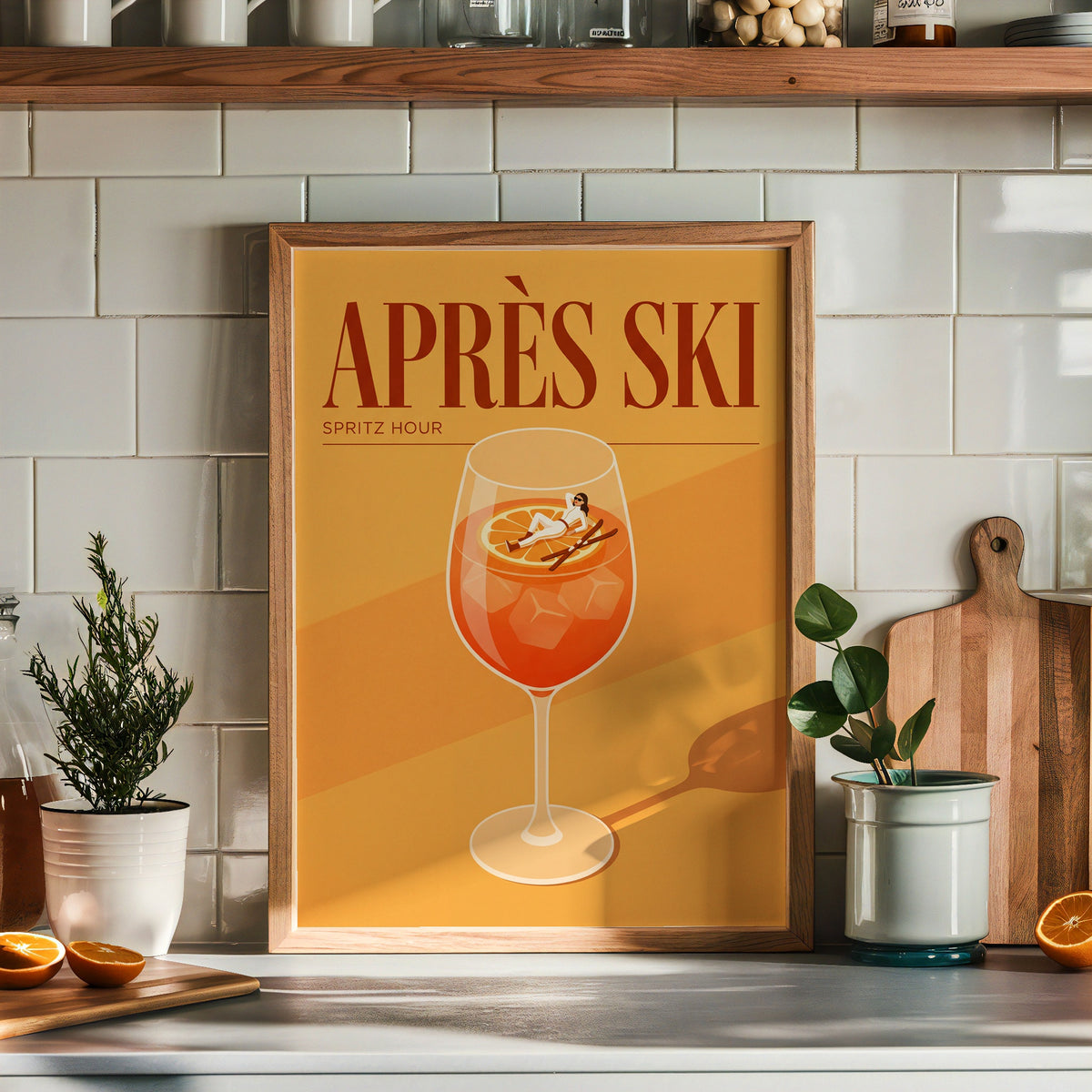 Après Ski Spritz Hour Poster – i rum 5