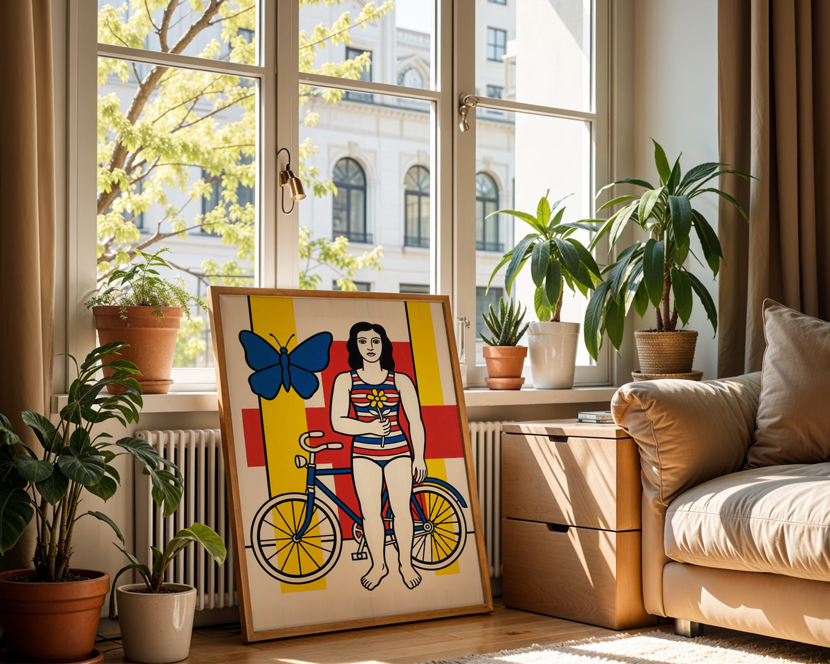 Fernand Leger The Big Julie 1945 Poster – i rum 5