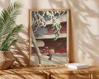Hasui Kawase Snow at Zojo-ji Temple 1925 Poster – i rum 5