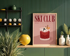 Ski Club Negroni Poster – i rum 5