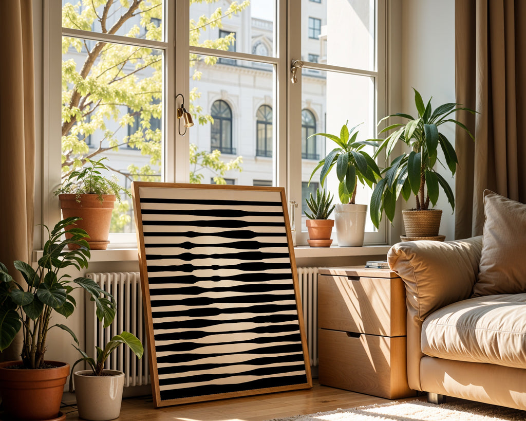 Waveform Stripes Poster – i rum 5