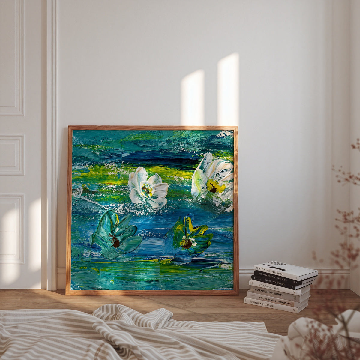 Sonia Tondkar Näckrosor Poster – i rum 4