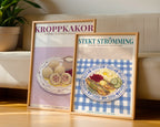 Stekt strömming Poster – två posters i rum 2