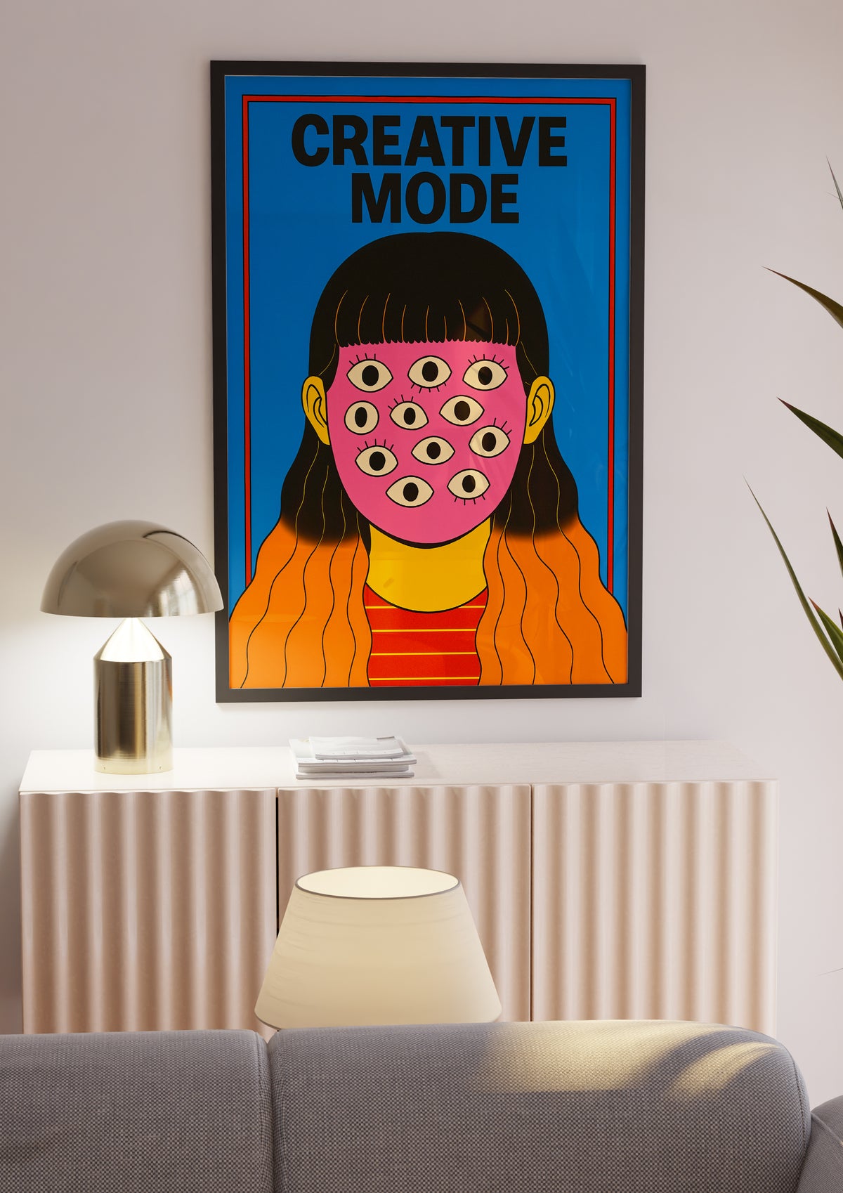 Creative Multi Vision poster visad rakt fram – Bozetto affisch i hög tryckkvalitet