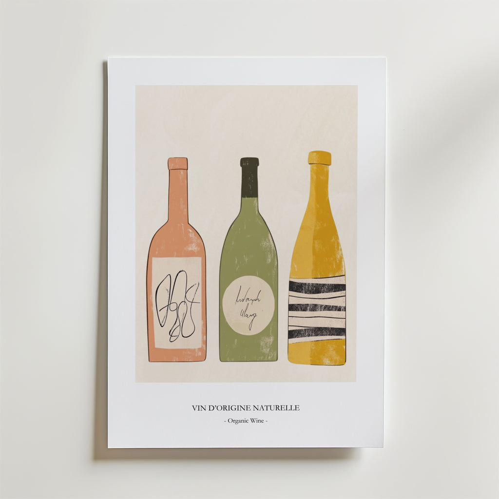 Choose The Wine Drink – stilfullt konsttryck från Bozetto, tryckt på matt finpapper