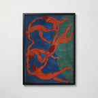Henri Matisse The Dance 1910 Poster – svart ram