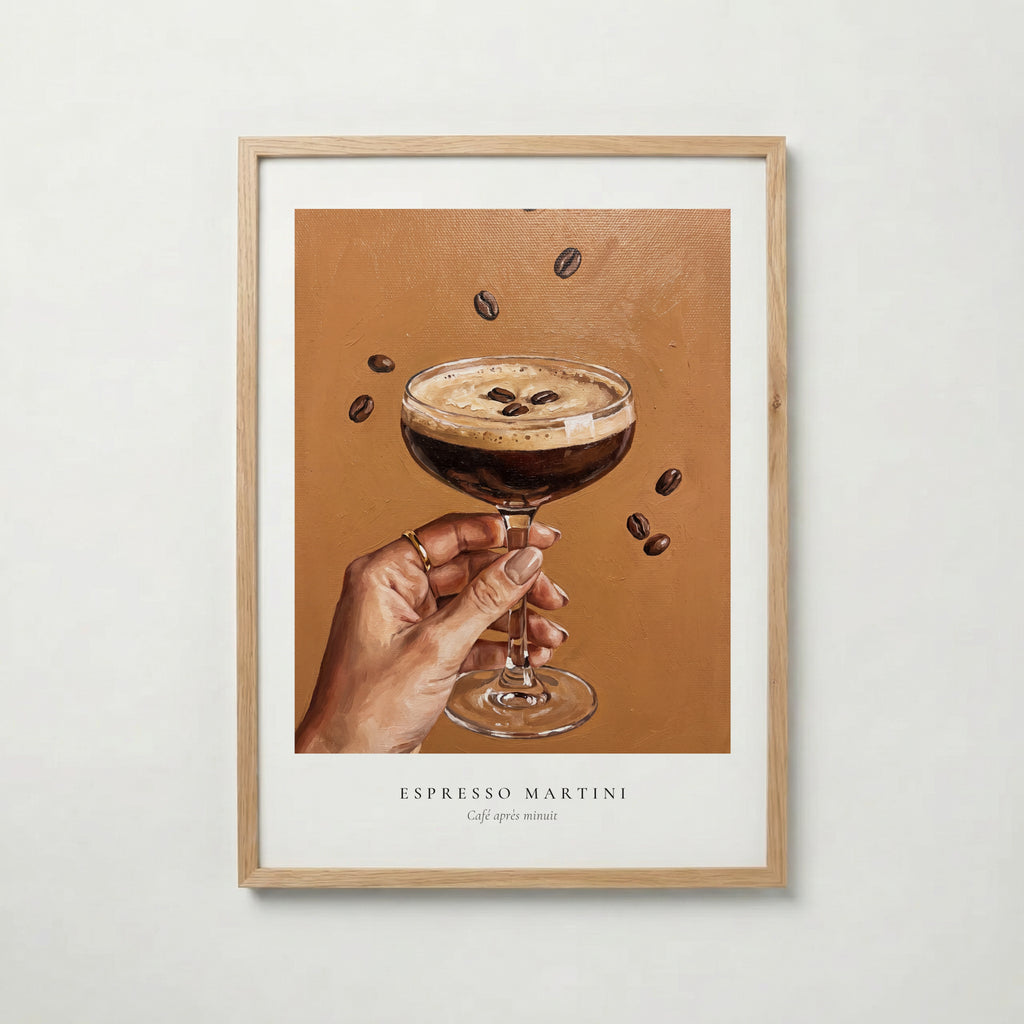 Espresso Martini Coupe Poster – ekram