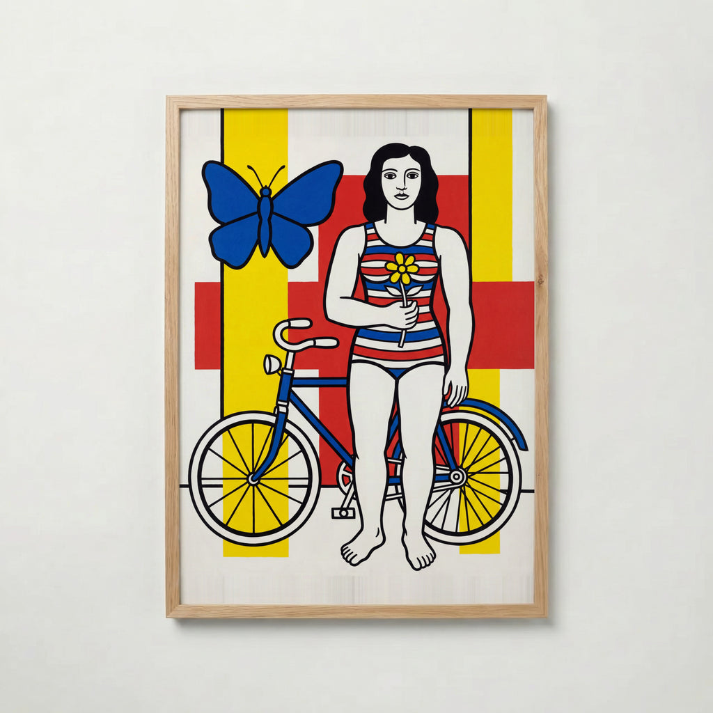 Fernand Leger The Big Julie 1945 Poster – ekram