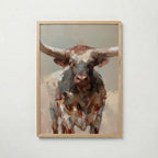 Longhorn Portrait Poster – ekram