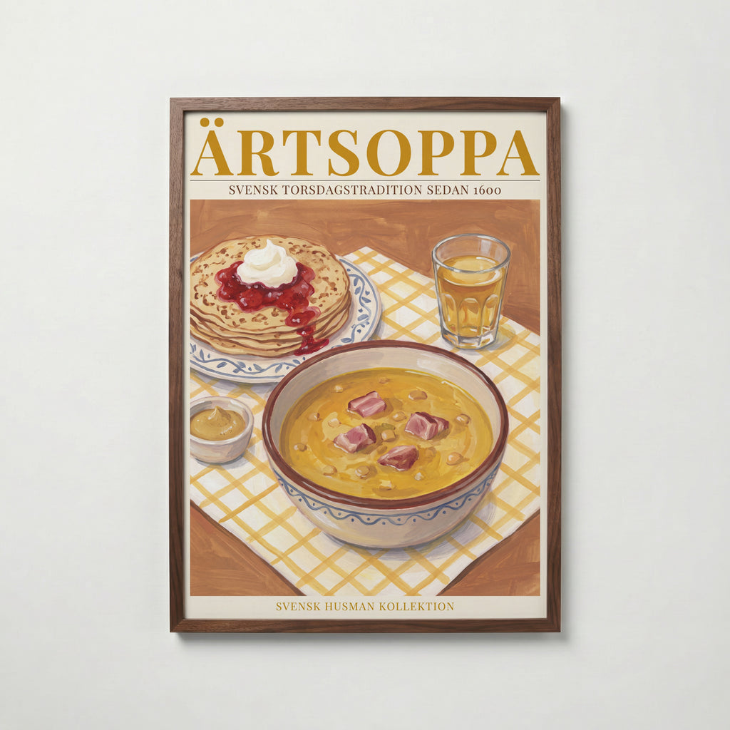 Ärtsoppa Poster – valnötsram