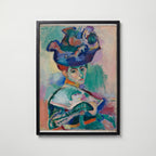 Henri Matisse Woman with a Hat 1905 Poster – svart ram