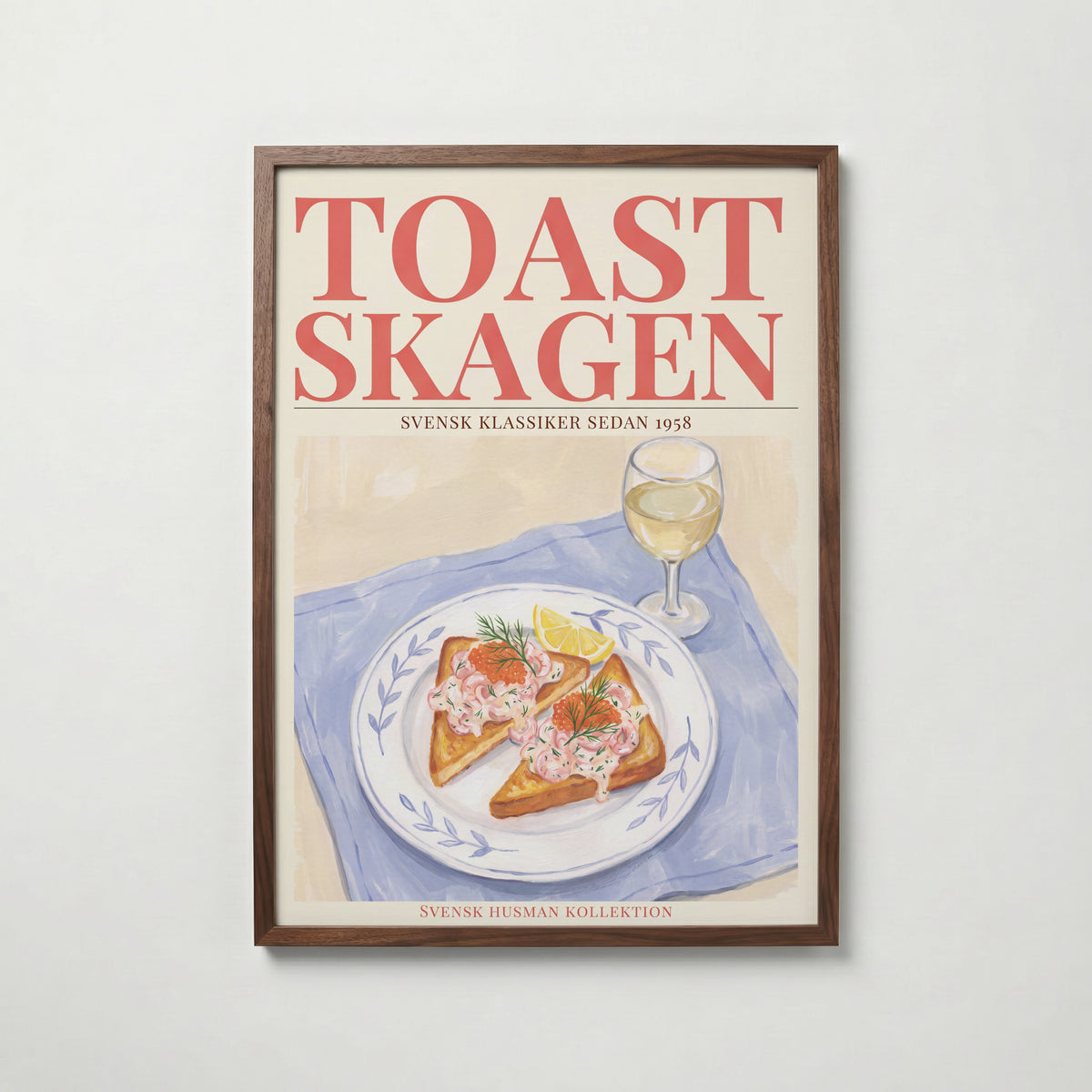 Toast Skagen Poster – valnötsram