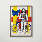 Fernand Leger The Big Julie 1945 Poster – valnötsram