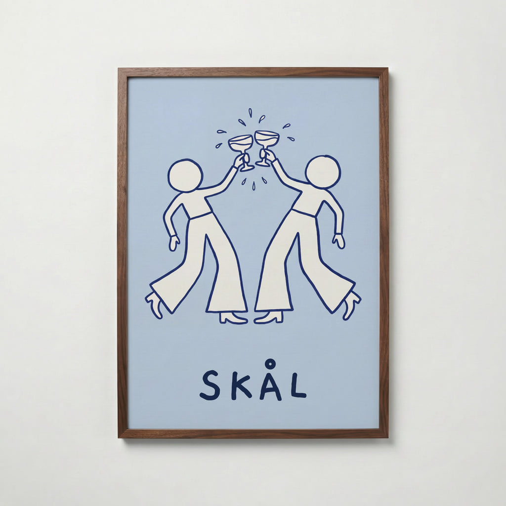Skål Poster – valnötsram