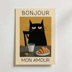 Bundle 2-pack Parisian Feline Moments – kuraterad postercollection som lyfter hemmet hos Bozetto