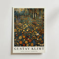 Gustav Klimt Golden Meadow – stilfullt konsttryck från Bozetto, tryckt på matt finpapper