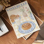 Kanelbulle – Bozetto poster i hög kvalitet, perfekt för varje rum i hemmet i hög tryckkvalitet