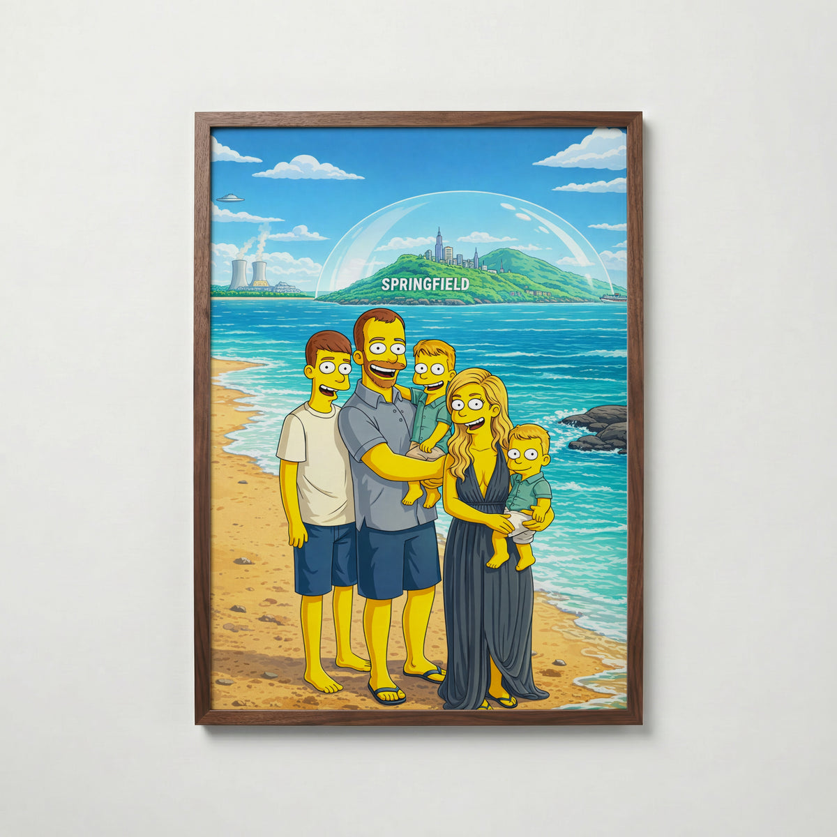 Personlig Poster Simpson - Skapa din egen design