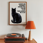 Always Be a Cat Poster – i rum 2