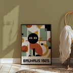 Bauhaus Cat Poster – i rum 2