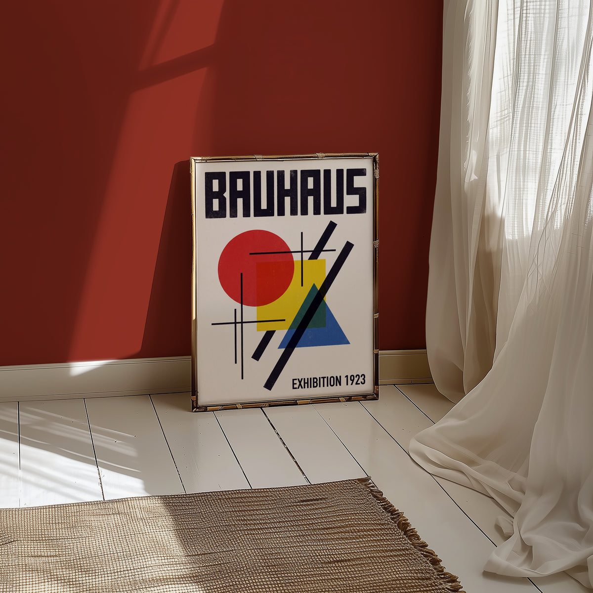 Bauhaus Exhibition 1923 Poster – i rum 4