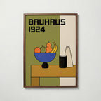 Bauhaus Fruit Bowl Poster – valnötsram