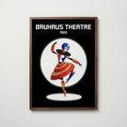 Bauhaus Theatre Poster – valnötsram